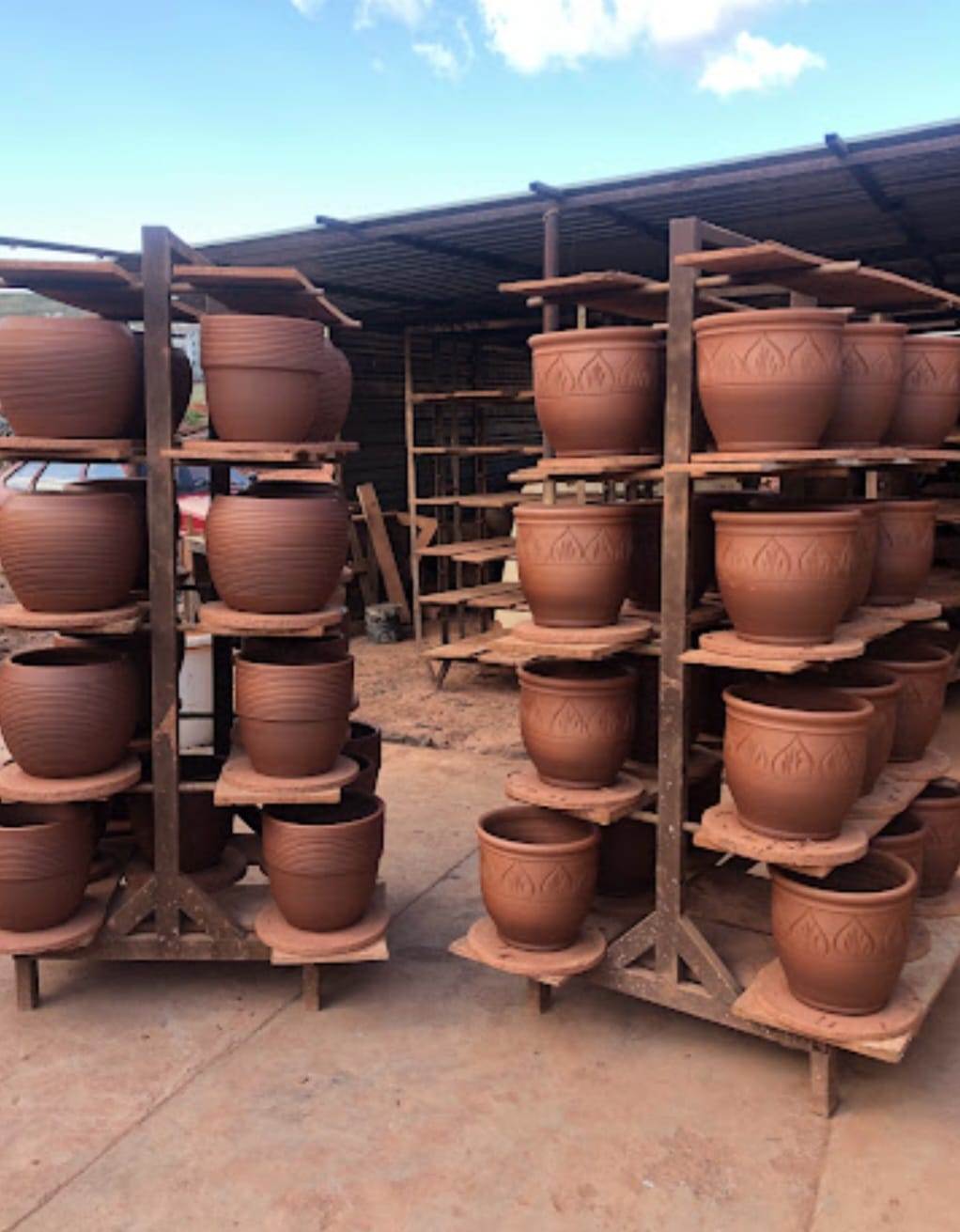 Toprak saksı imalat